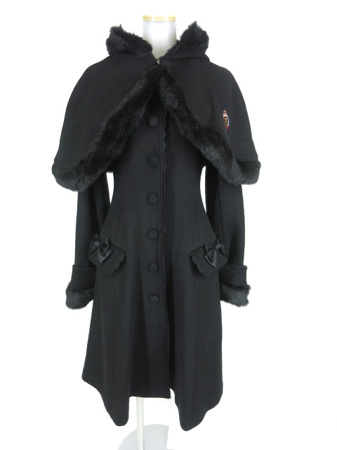 ALICE and the PIRATES フードケープ付きロングコート アリスアンドザ