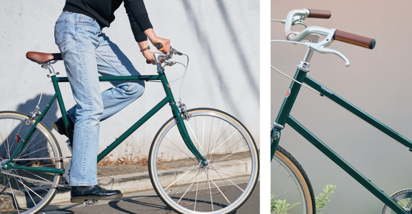 TOKYOBIKE MONOとLEGERに新色ブリティッシュグリーンが登場