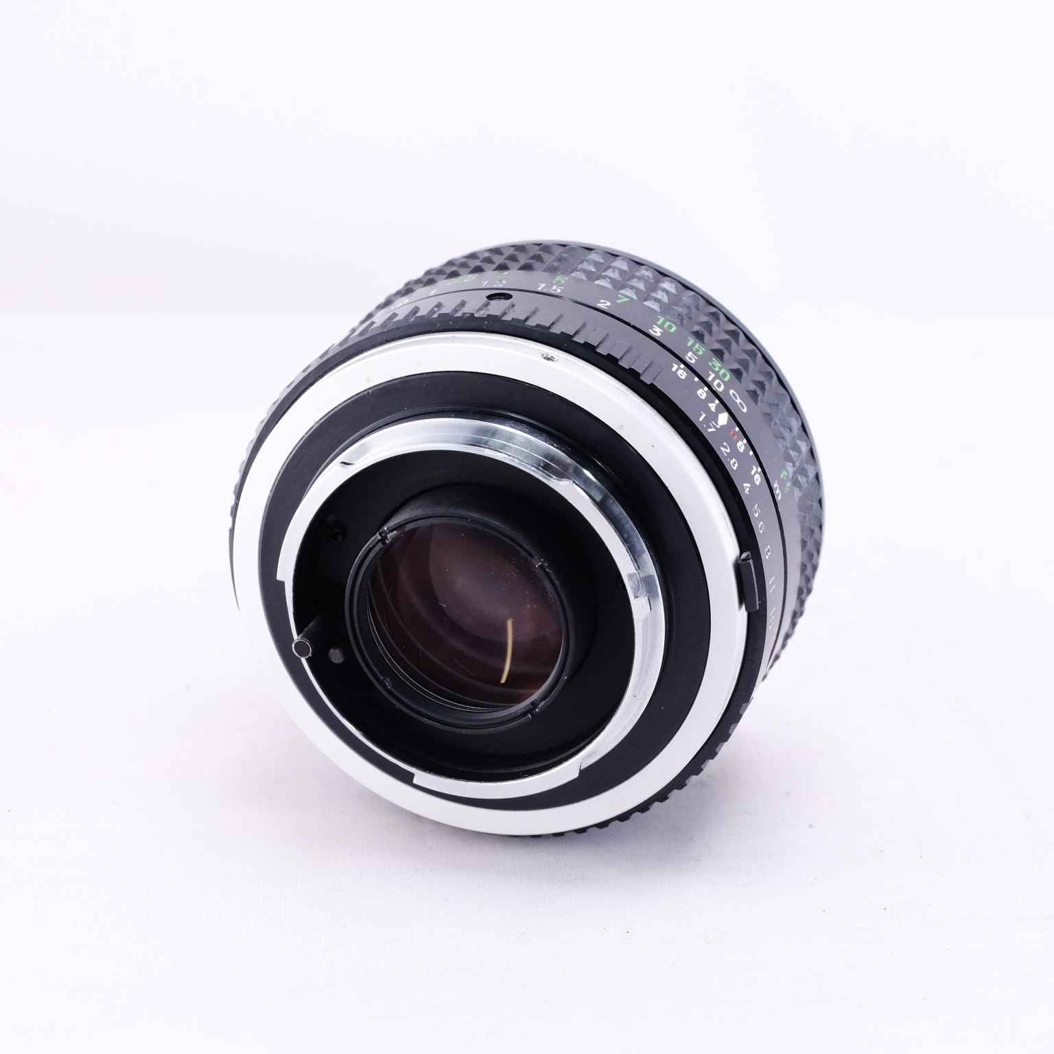 美品MINOLTA MC ROKKOR-PF 50mm F1.7 アダプタ付き MINOLTA MC ROKKOR