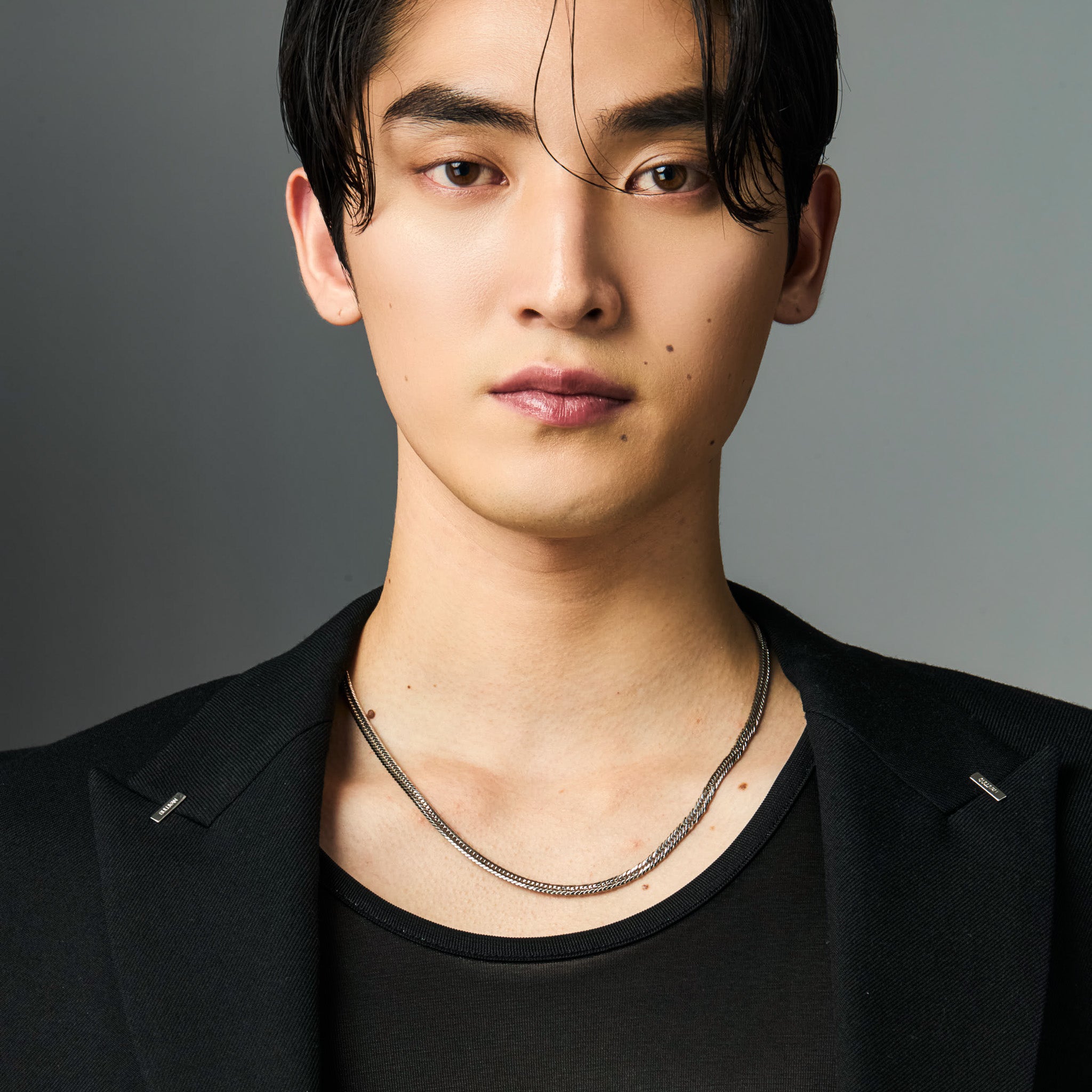 喜平ネックレス / プラチナ（トリプル12面カット）55cm 約33g