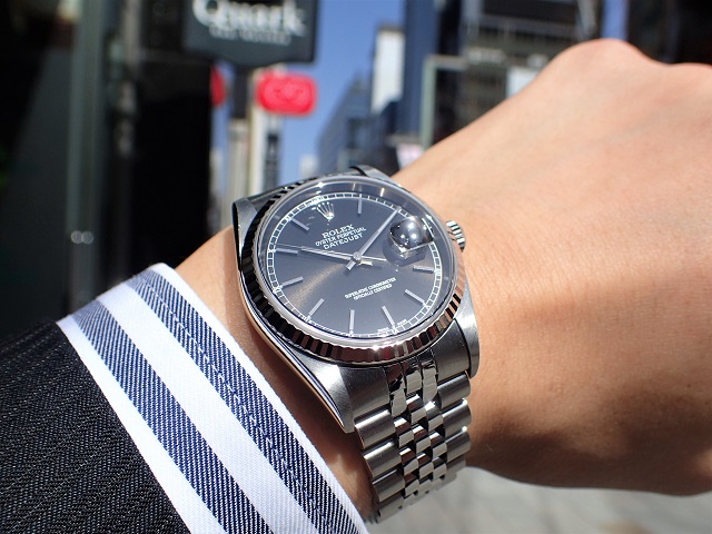 5桁DJという選択 Ref.16234 | ロレックス専門店 クォーク銀座店