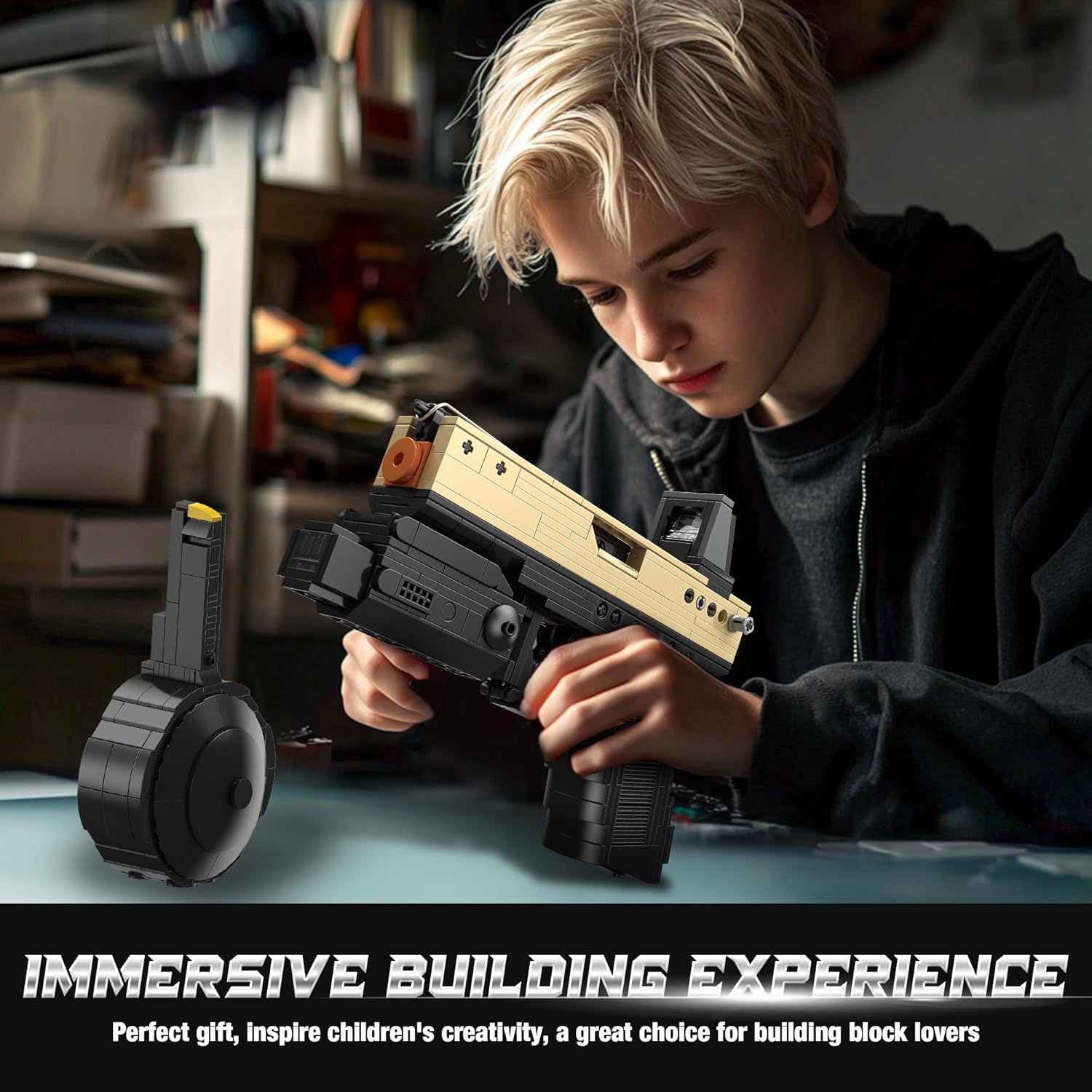 Building Block Glock Gun