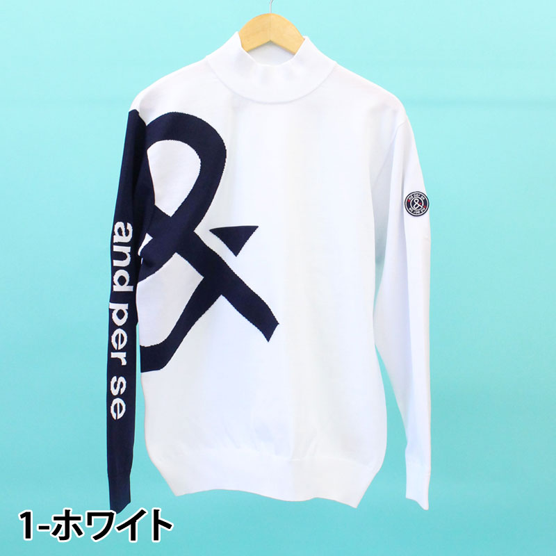 and per se アンパスィ ゴルフウェア メンズ ニットセーター トップス