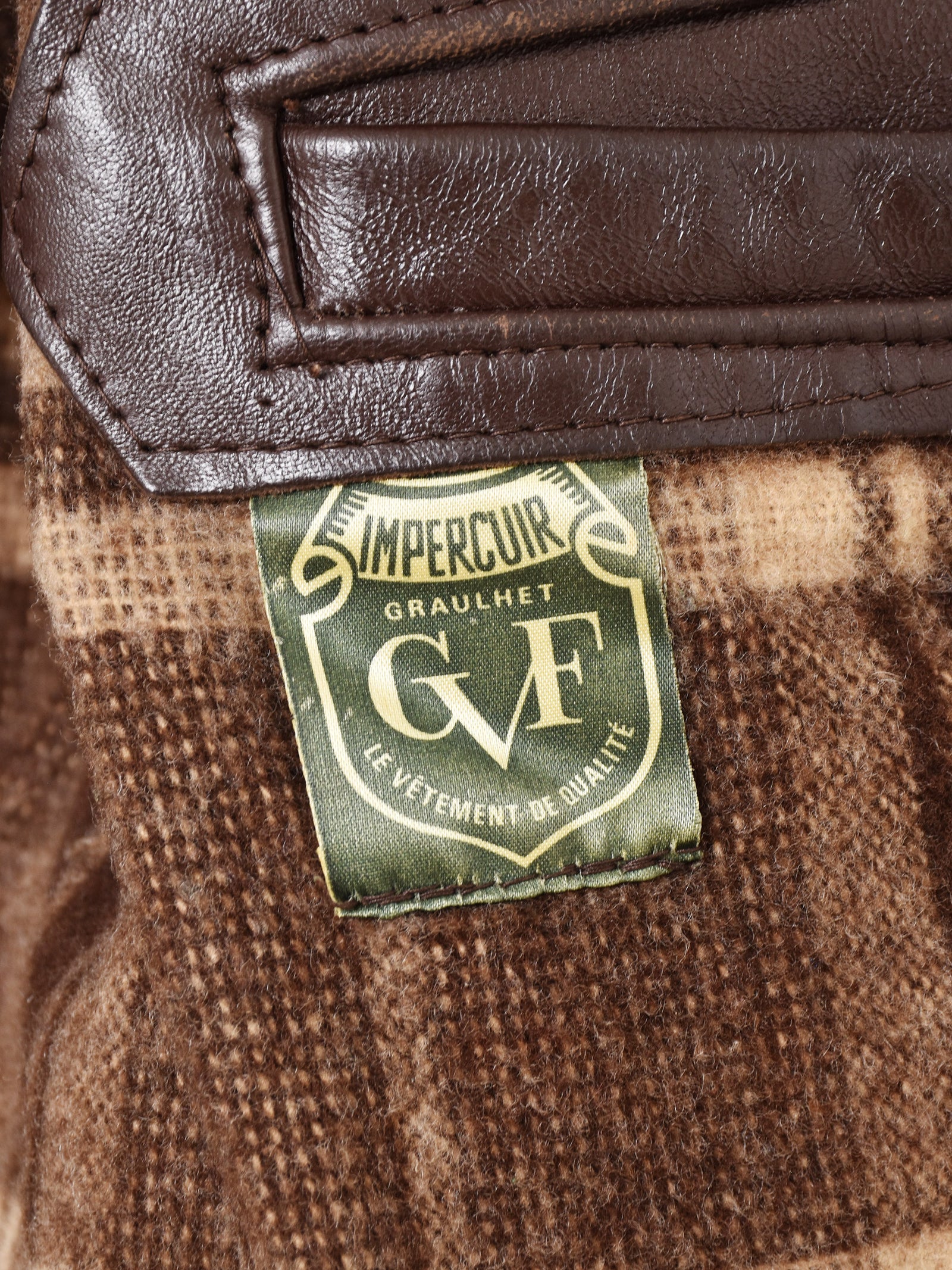 60's ～70's GVF IMPERCUIR GRAULHET レザーコート – 古着屋Top of the