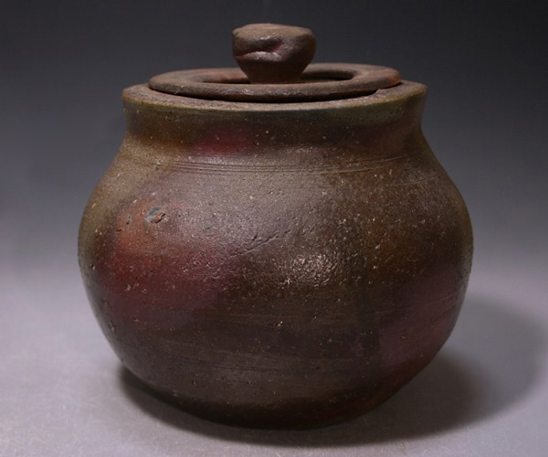 藤原 啓 作 「備前水指」 ～備前焼専門卸小売店 川口陶楽苑～