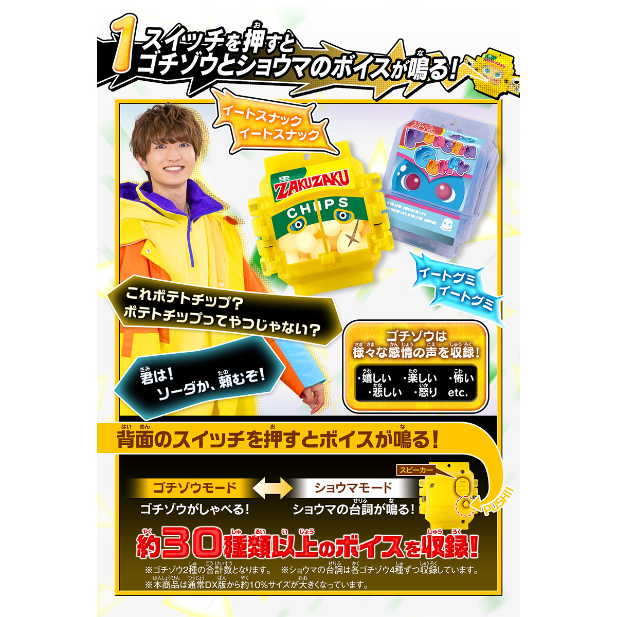 DXおしゃべりゴチゾウセット03｜仮面ライダーおもちゃウェブ｜バンダイ