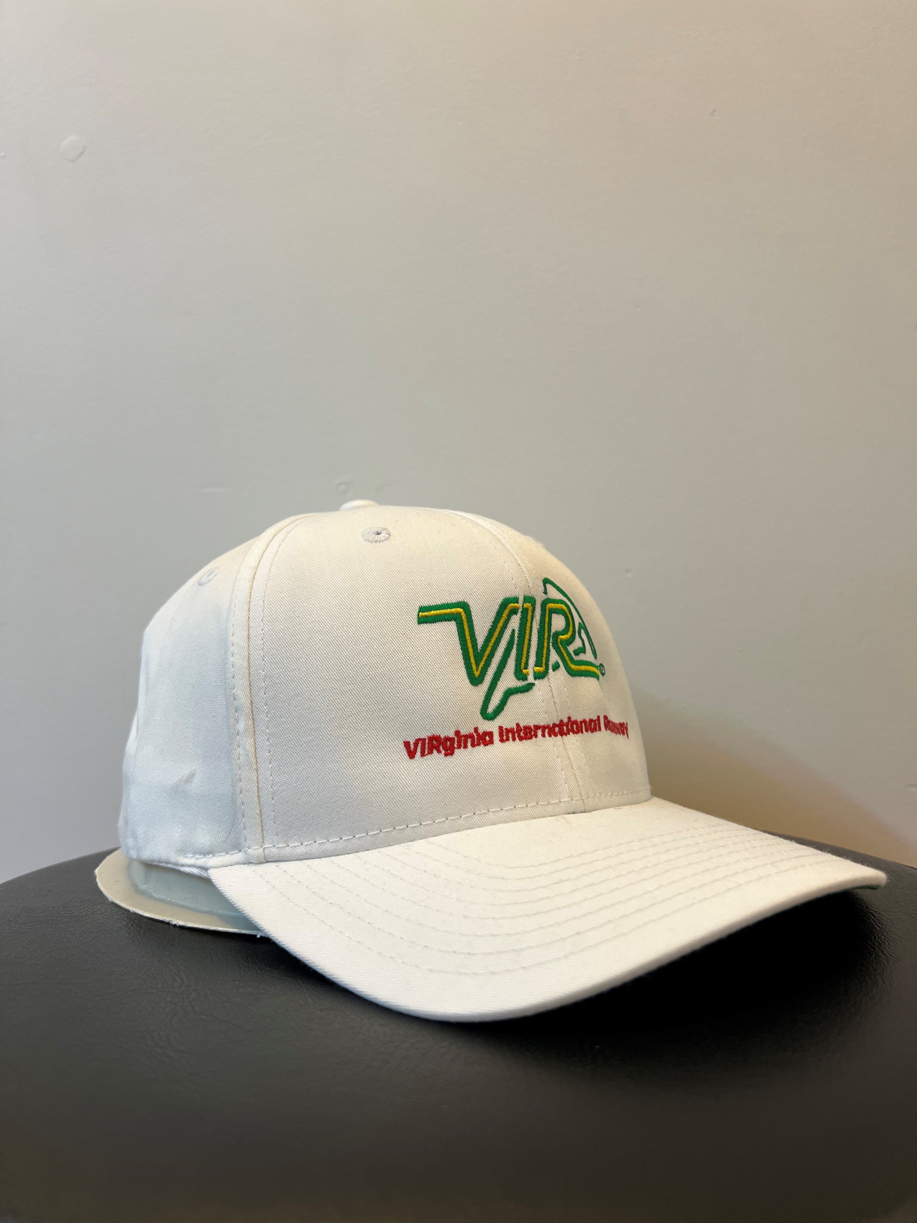 VIR Logo Adjustable White Cap – TMI Racing Products, LLC
