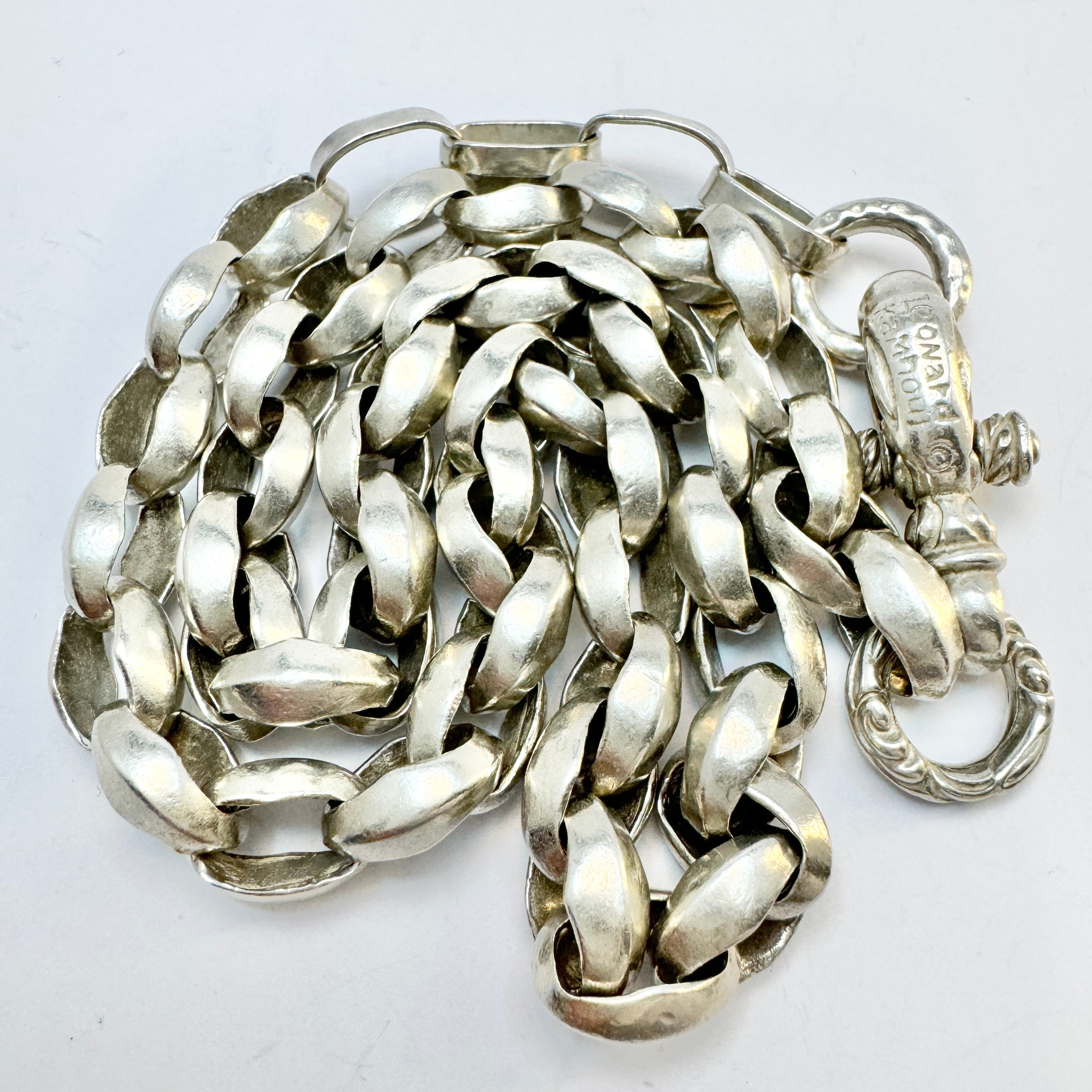 Leonard Kamhout, USA. Vintage 5.4oz Sterling Silver Unisex