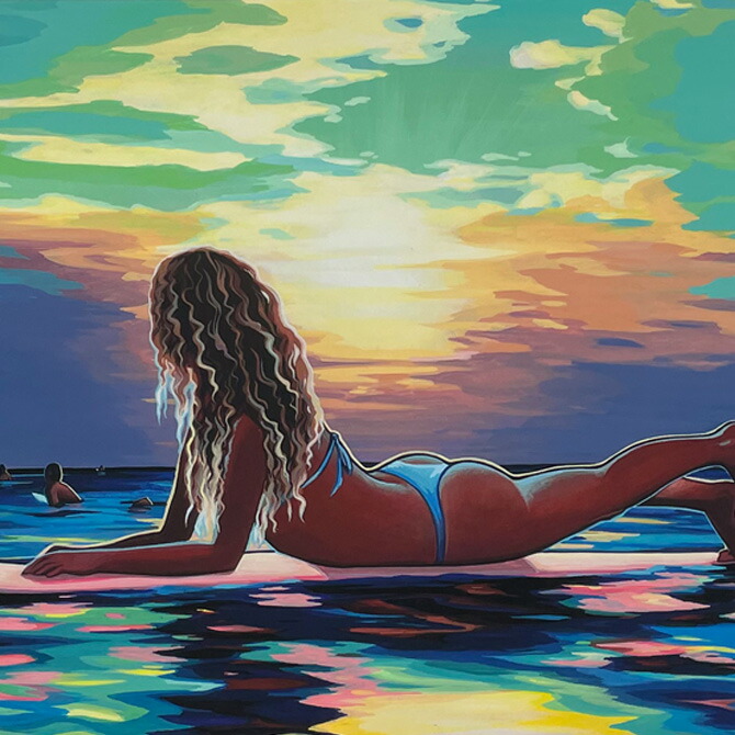 ヨハンナ 」 モダンアートプリント 海外アート 額装品 ヨハンナ