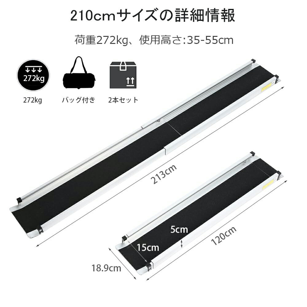 楽天市場】スライド式スロープ 段差解消 スロープ 屋外用 伸縮スロープ