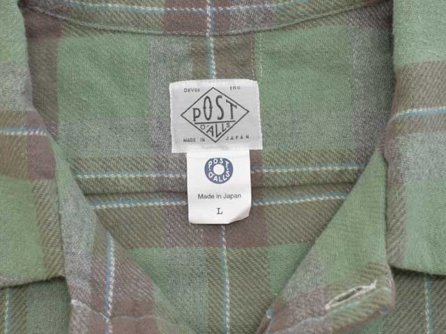 楽天市場】POST OVERALLS (ポストオーバーオールズ) NEUTRA 6 -flannel
