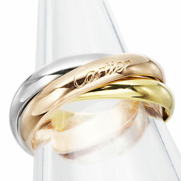 楽天市場】カルティエ Cartier トリニティ リング MM クラシックモデル