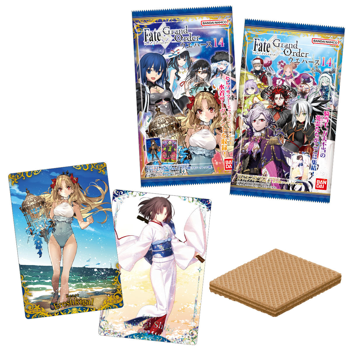 楽天市場】【10個バラ売り】バンダイ Fate/Grand Order ウエハース14