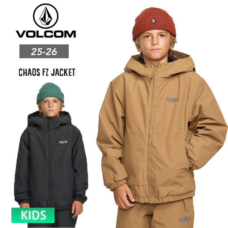 楽天市場】25-26 2026 VOLCOM ボルコム CHAOS FZ JACKET キッズ