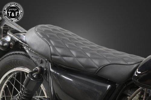 楽天市場】250tr カスタム シート（カラーブラック）（パーツ｜バイク