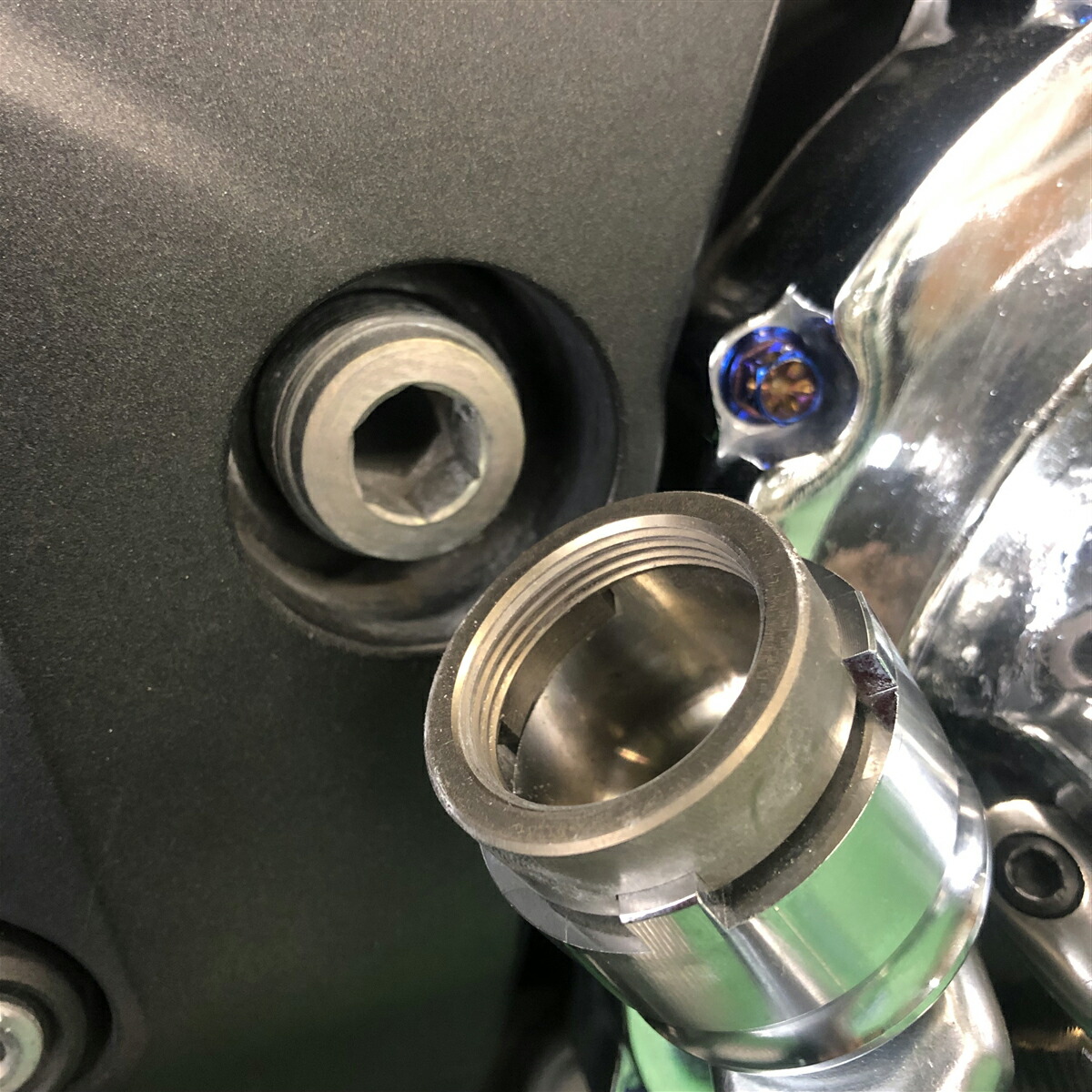 楽天市場】☆KAWASAKI/カワサキ スイングアームシャフト ピボット