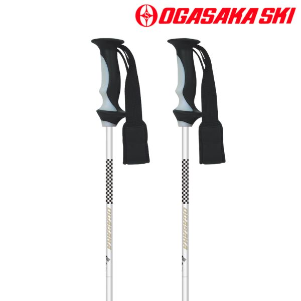 楽天市場】オガサカ ストック スキーポール カーボンポール ホワイト