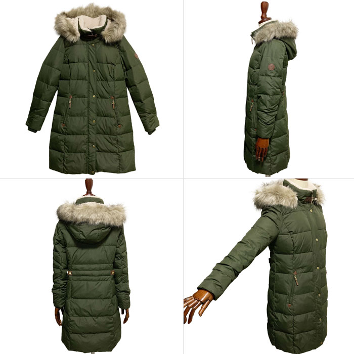 楽天市場】15%ローレン ラルフローレン レディース ファー フード付き