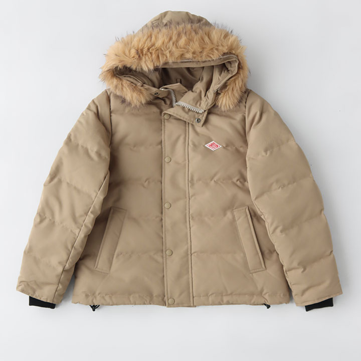 楽天市場】DANTON ダントン｜フェイクファー フードダウンジャケット