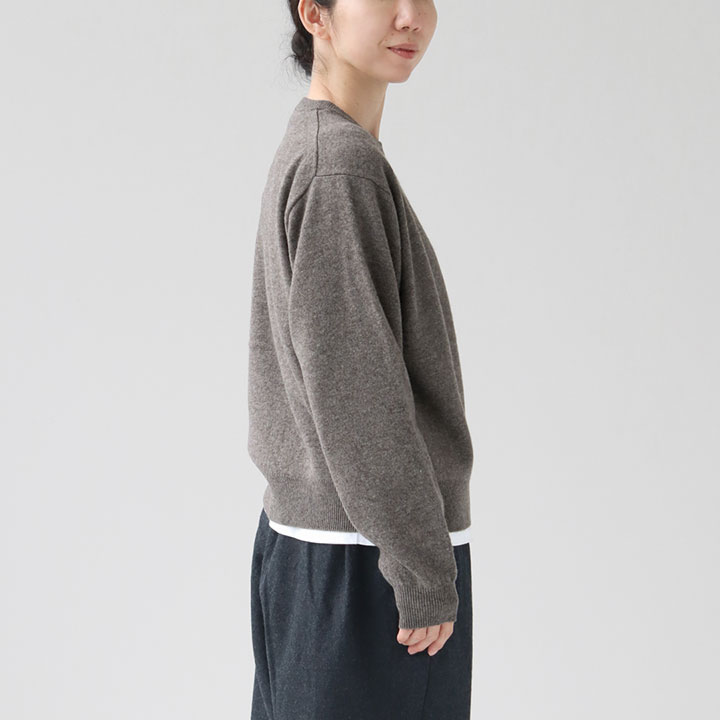 楽天市場】DANTON(ダントン) ラムウール クルーネックニットプル