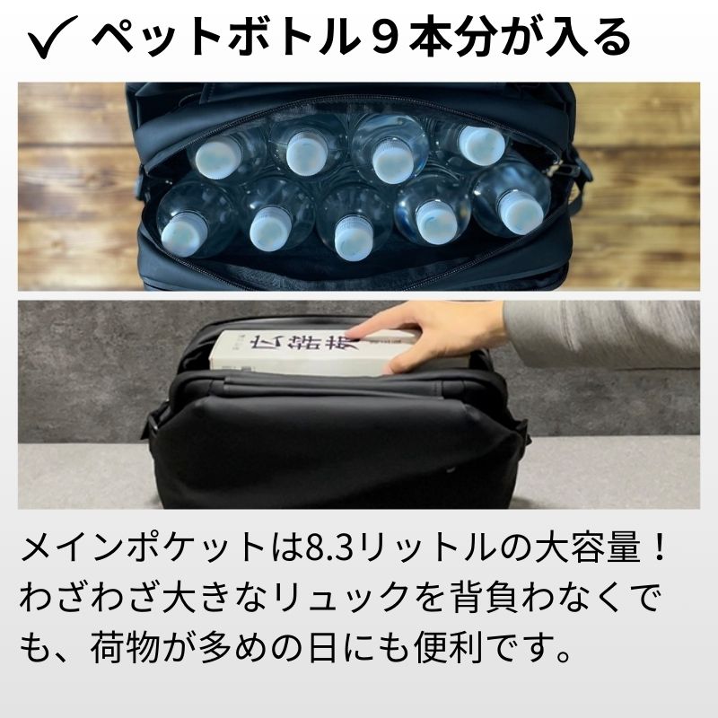 楽天市場】【NIG公式】QUICK PACK 13 クイックパック ボディバッグ