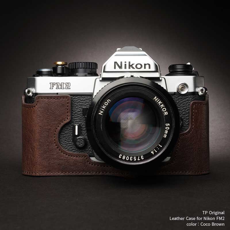 楽天市場】Nikon FM2 FM FM2n FE FE2 用 レザー ケース Coco Brown
