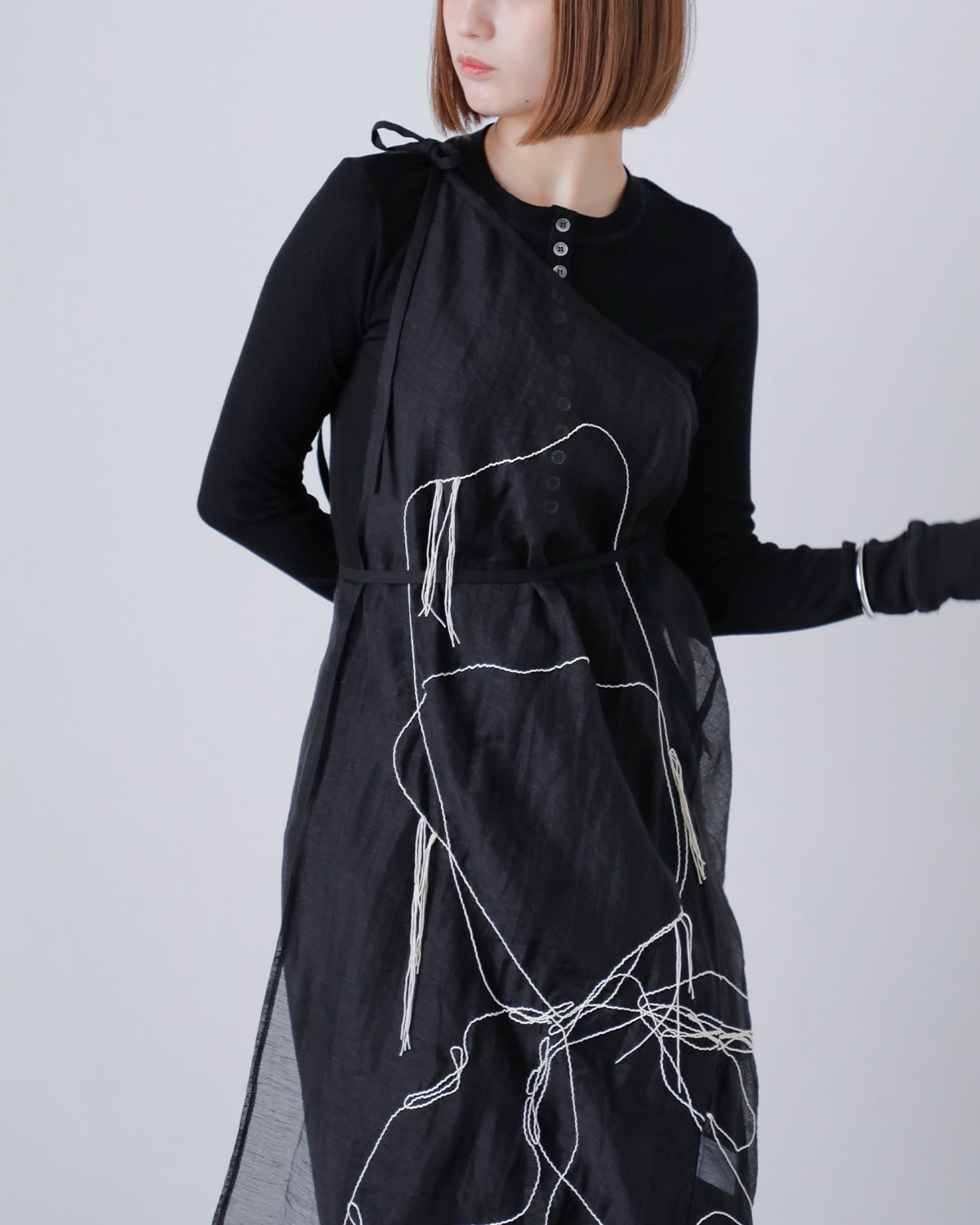 楽天市場】CREDONA クレドナ エンブロイダリー ラップ スカート “ART