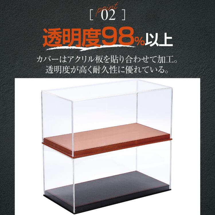 楽天市場】AutoExhibit 1/18 ミニカー ディスプレイケース 高品質 収納