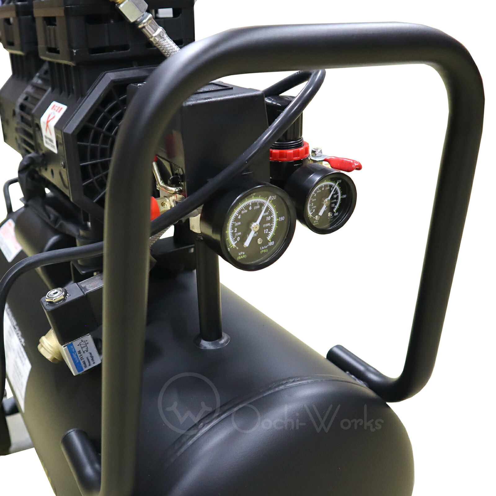 楽天市場】静音オイルレスコンプレッサー 30L AMP-30 : Oochi-Works