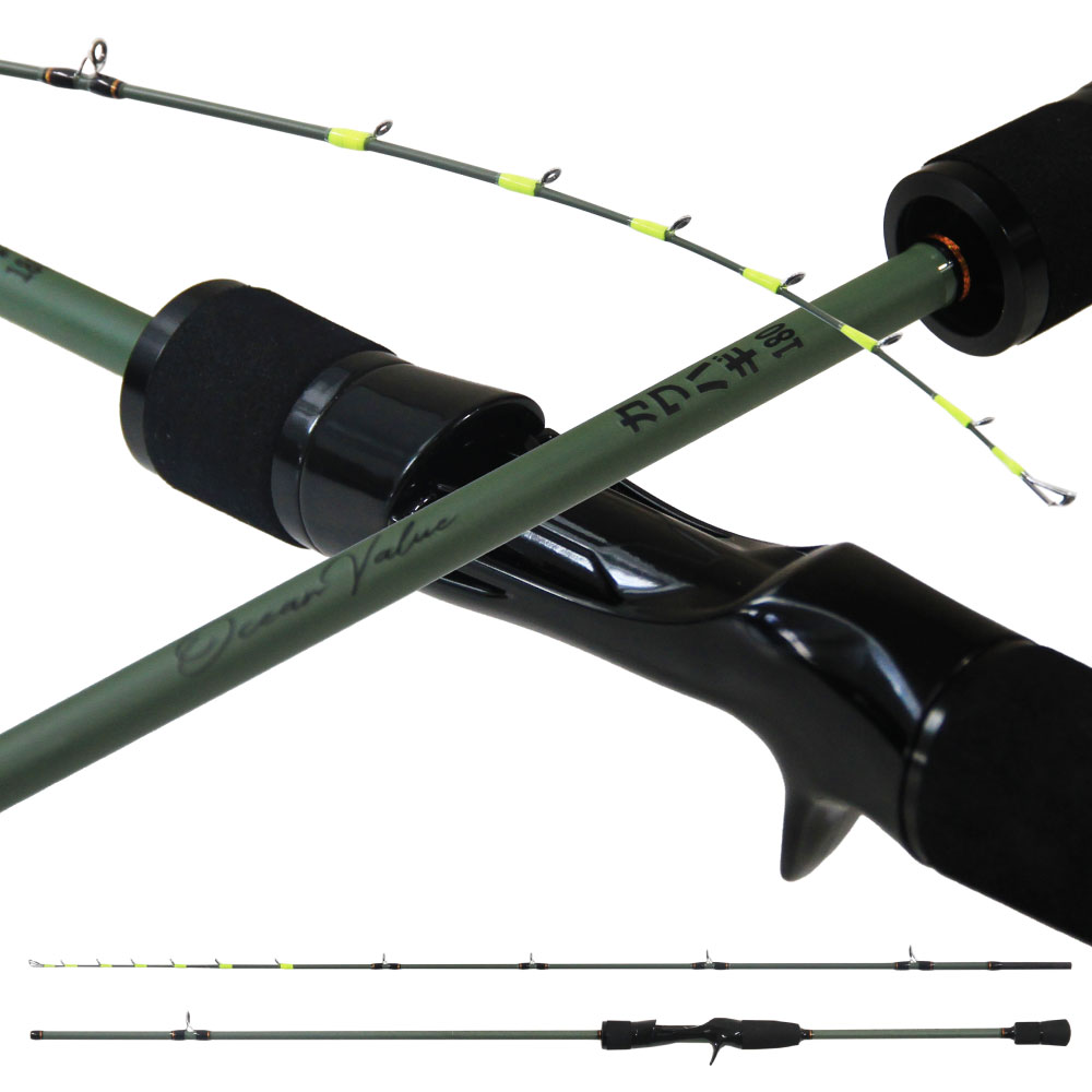 楽天市場】おり釣具 船カワハギ竿 オーシャンバリュー カワハギ 180H