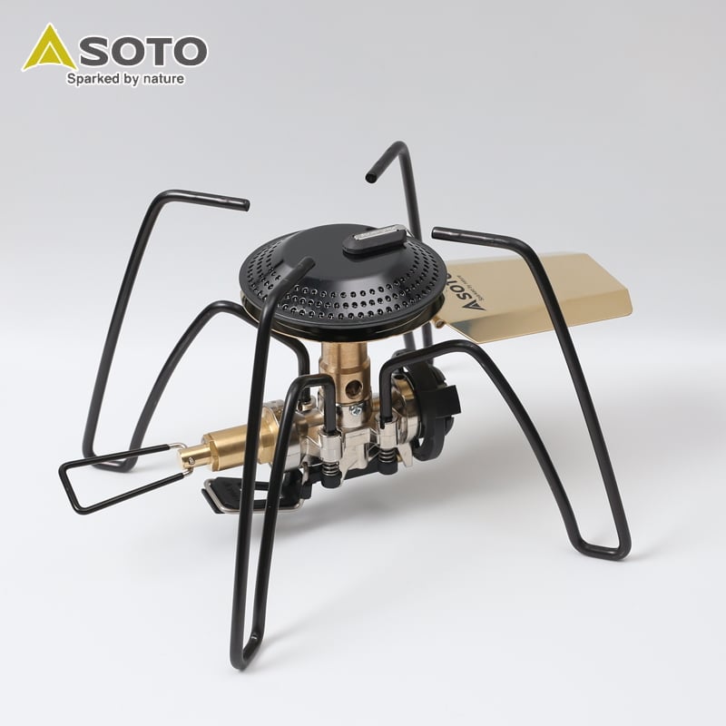 楽天市場】 SOTO レギュレーターストーブRange BRASS Ed.【別注モデル