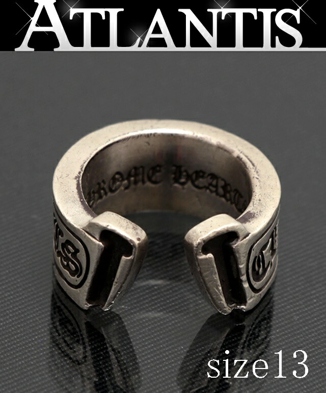 楽天市場】クロムハーツ スクロール ラベルリングの通販