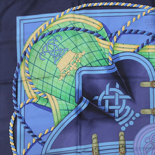 楽天市場】エルメス HERMES カレ90 大判スカーフ GRANDE TENUE 馬の