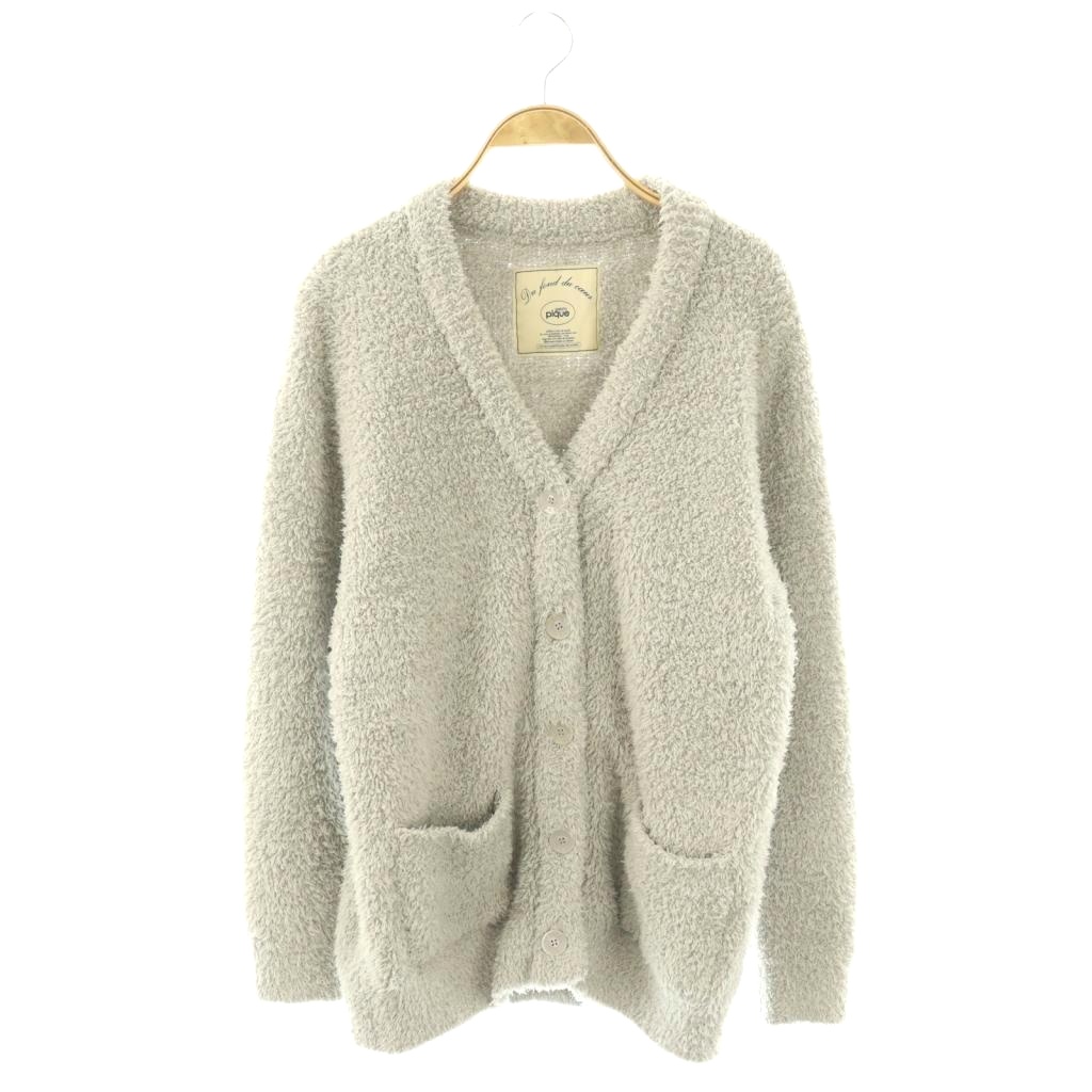 楽天市場】ジェラートピケ カーディガン グレーの通販