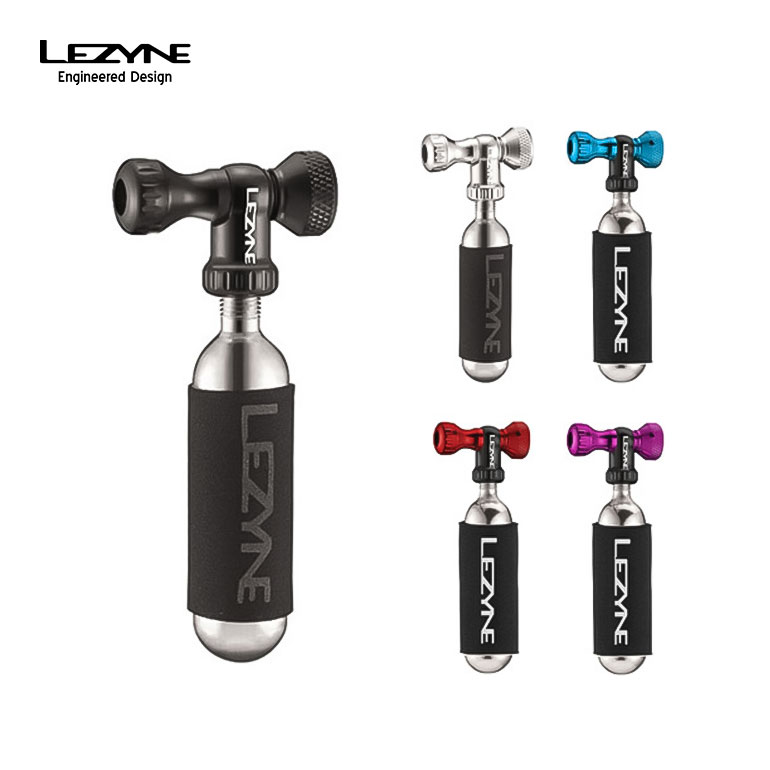 楽天市場】LEZYNE レザイン 自転車 CO2ボンベ 空気入れ ねじ式CO2