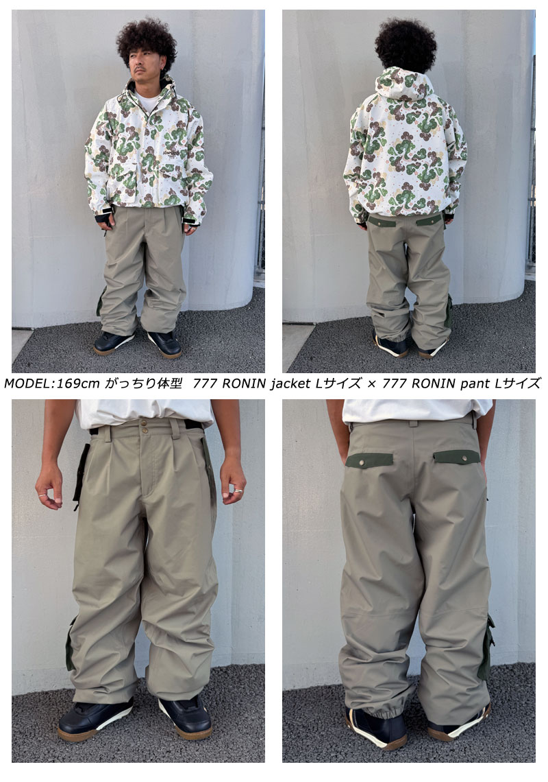 楽天市場】25-26 NOMADIK/ノマディック 777 RONIN pant メンズ