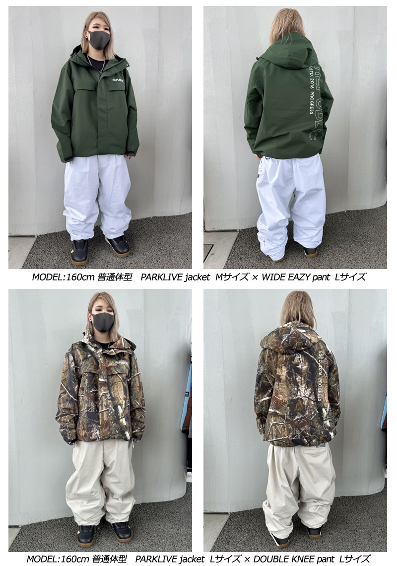 楽天市場】25-26 REPUBLIC&CO/リパブリック PARKLIVE jacket 着用説明