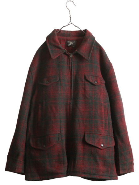 楽天市場】90s 初期タグ ☆ RRL ラルフローレン チェック ウール