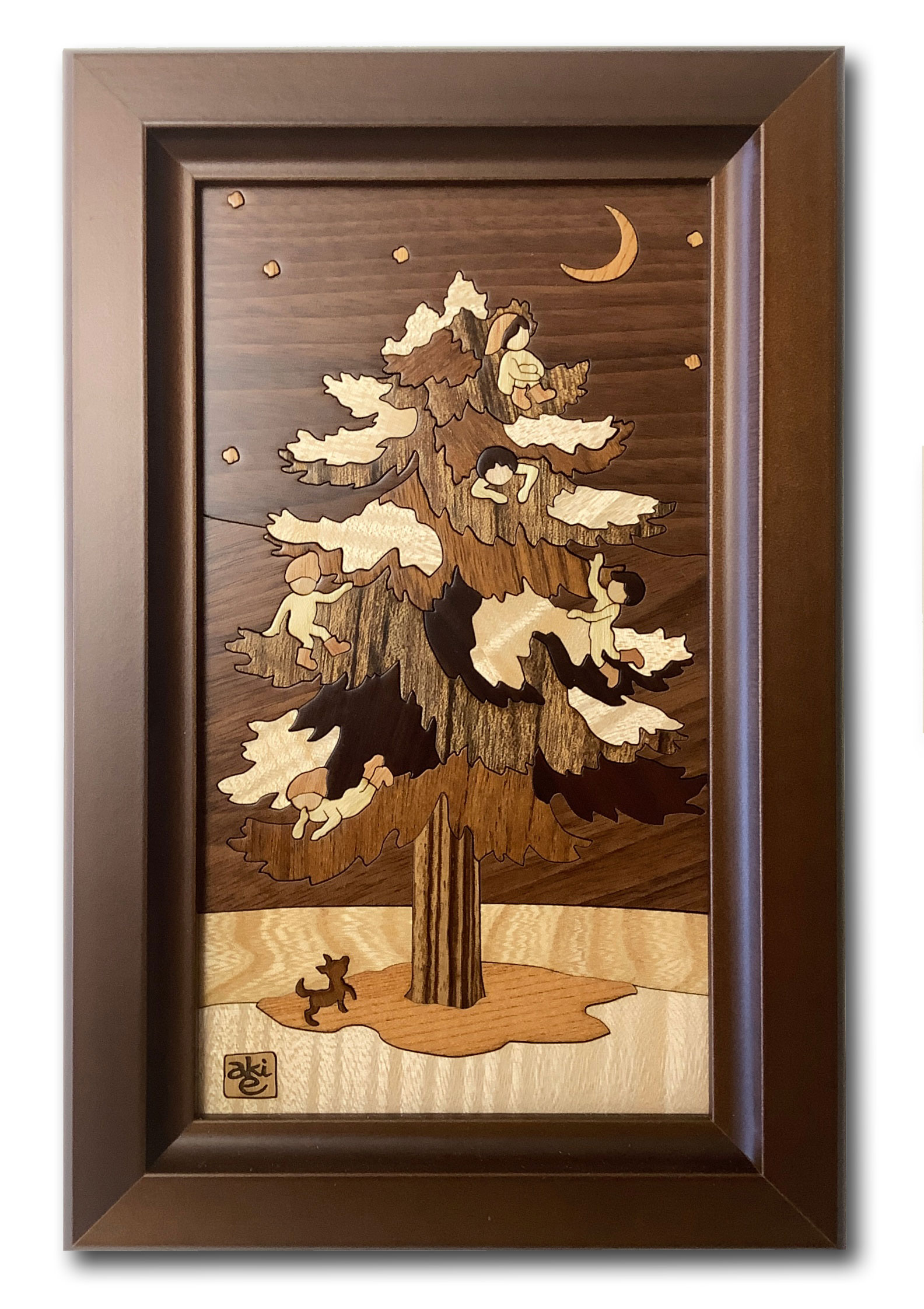 楽天市場】木の絵画・ウッドアート もみの木 アトリエやしろ