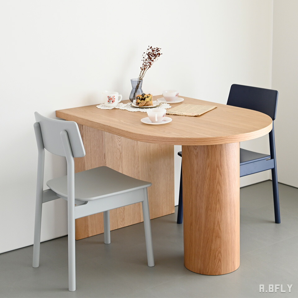 楽天市場】ダイニングテーブル 幅105cm かまぼこ型 ロケット型 壁付け