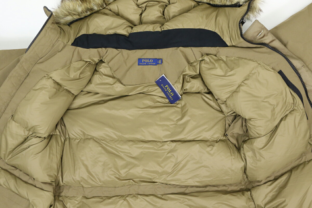 楽天市場】ポロ ラルフローレン メンズ ファー付きフード N-3B型