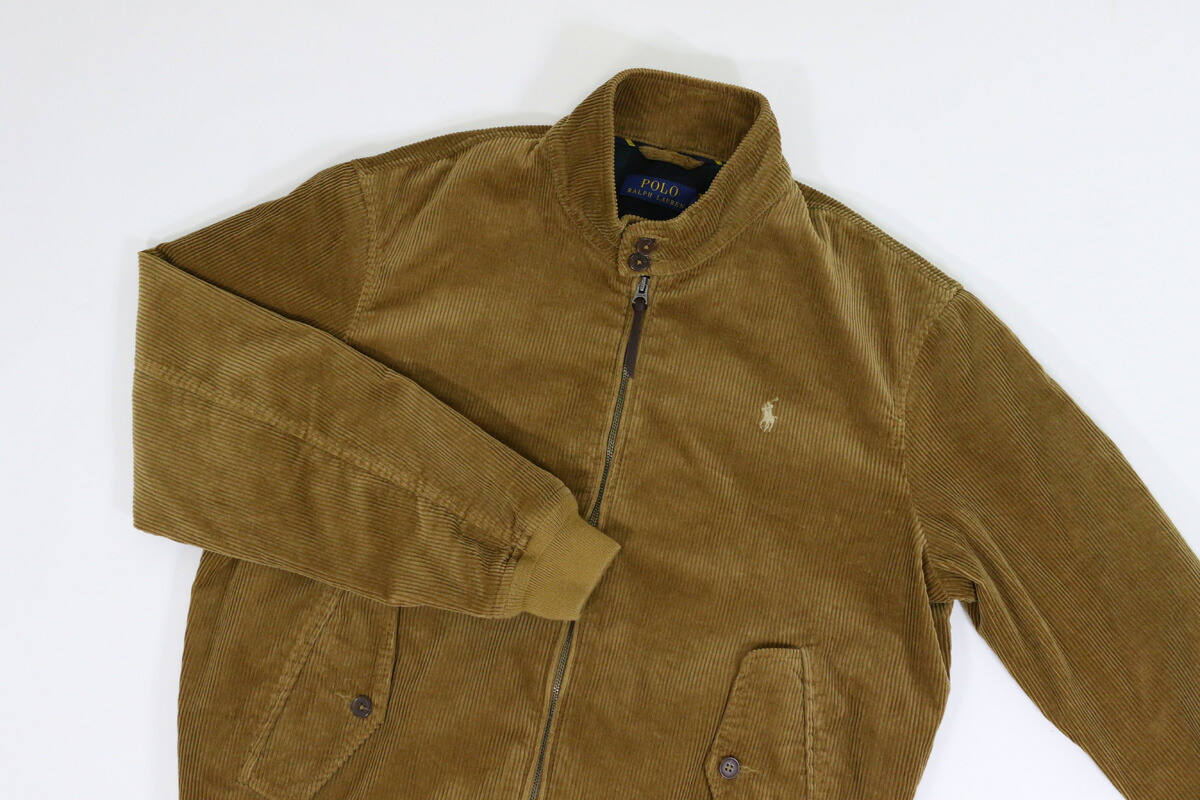 楽天市場】ポロ ラルフローレン メンズ コーデュロイ スイングトップ