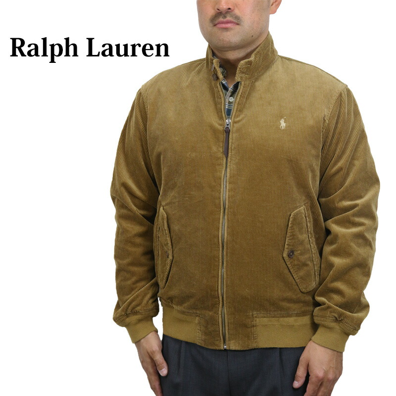 楽天市場】ポロ ラルフローレン メンズ コーデュロイ スイングトップ