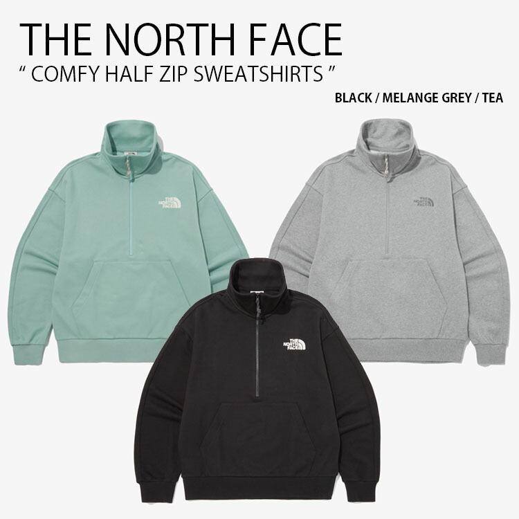 楽天市場】THE NORTH FACE ノースフェイス スウェット COMFY HALF ZIP