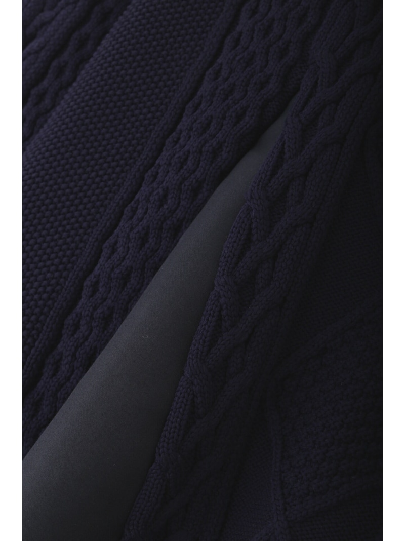 楽天市場】◇エアーストレッチケーブルニット ADORE アドーア トップス