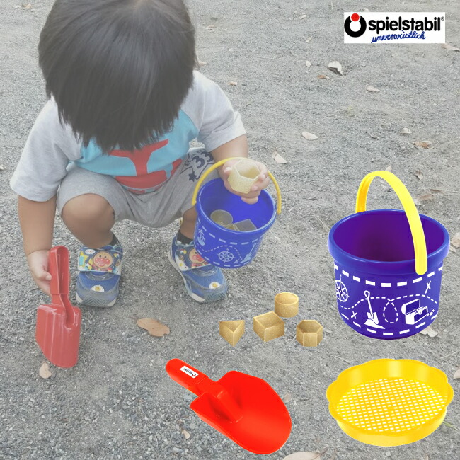 楽天市場】Fuchs フックス 砂場遊びセット ミニ砂ふるい ミニ砂型