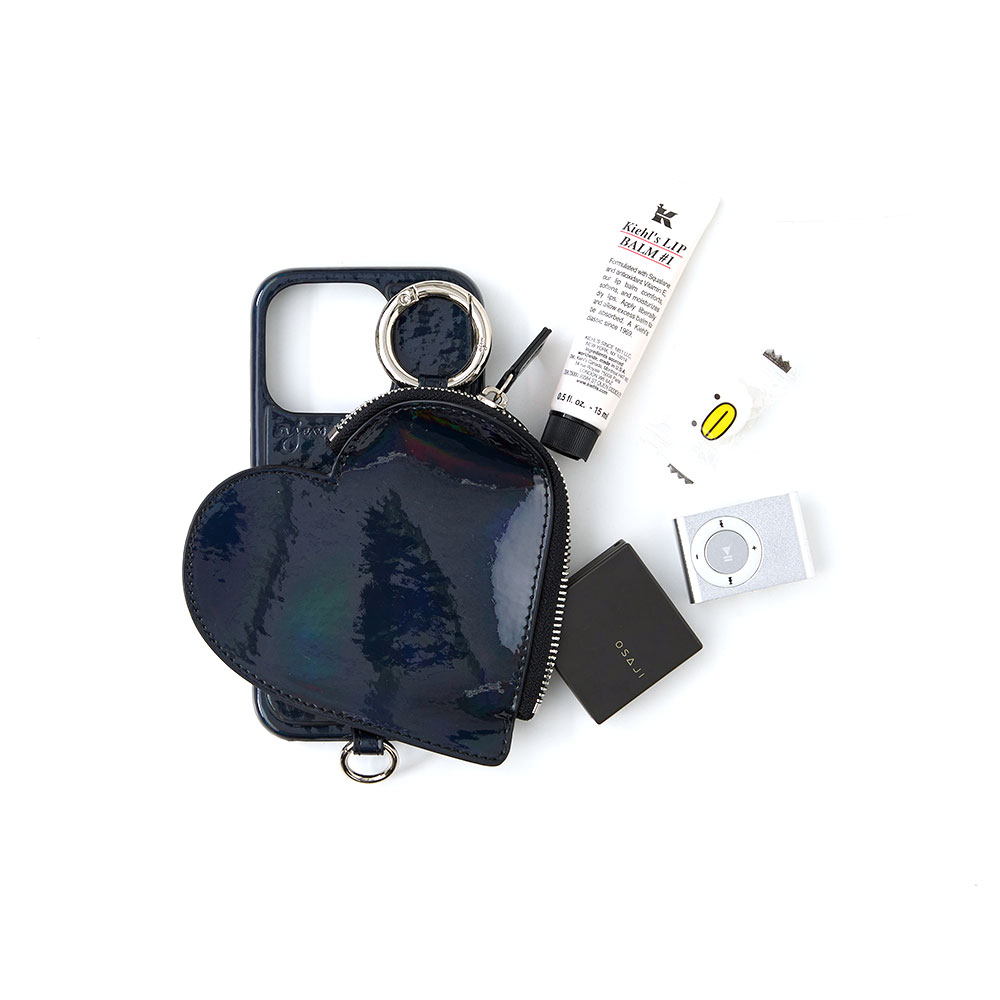 楽天市場】【公式店】【即納】【iPhone case】ajew glow heart pocket