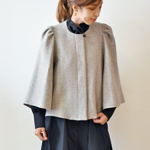 楽天市場】support surface サポートサーフェス 肩ギャザー ウール生地