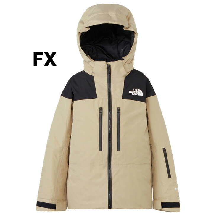 THE NORTH FACE スノーボードウェア 子ども用 ベージュ 男女兼用 THE