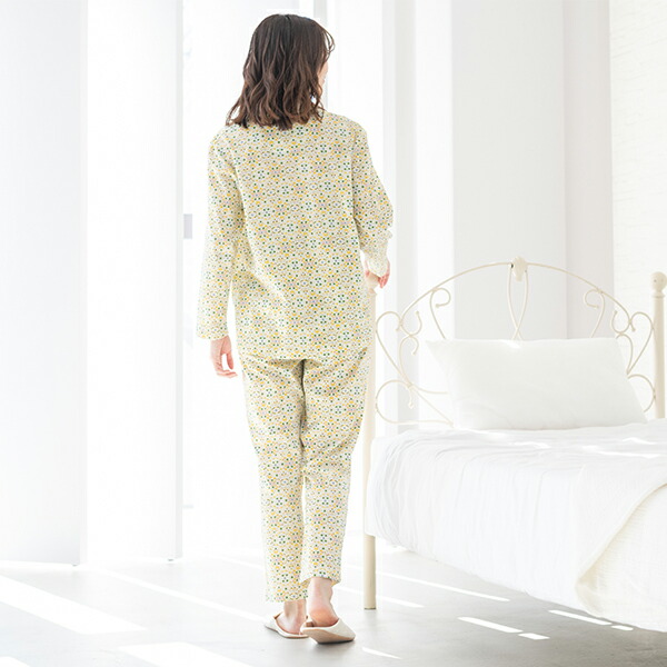 楽天市場】【LIBERTY】リバティ 天竺プリント レディース パジャマ 綿